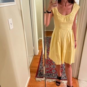 Yellow Calvin Klein Dress